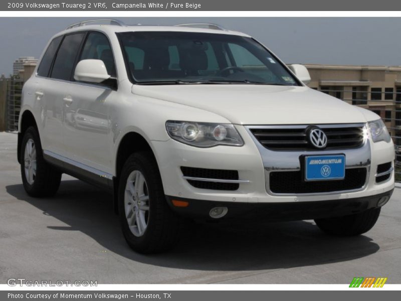 Campanella White / Pure Beige 2009 Volkswagen Touareg 2 VR6