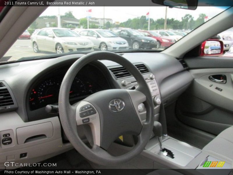 Barcelona Red Metallic / Ash 2011 Toyota Camry LE