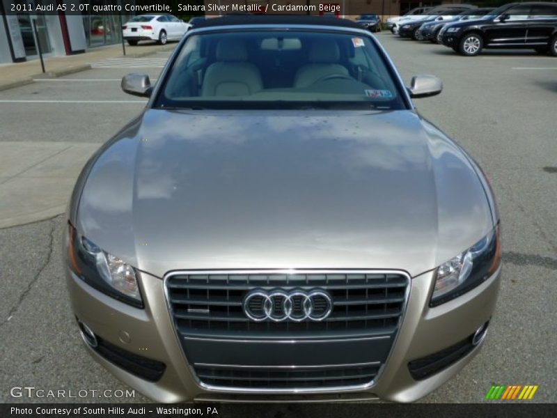  2011 A5 2.0T quattro Convertible Sahara Silver Metallic
