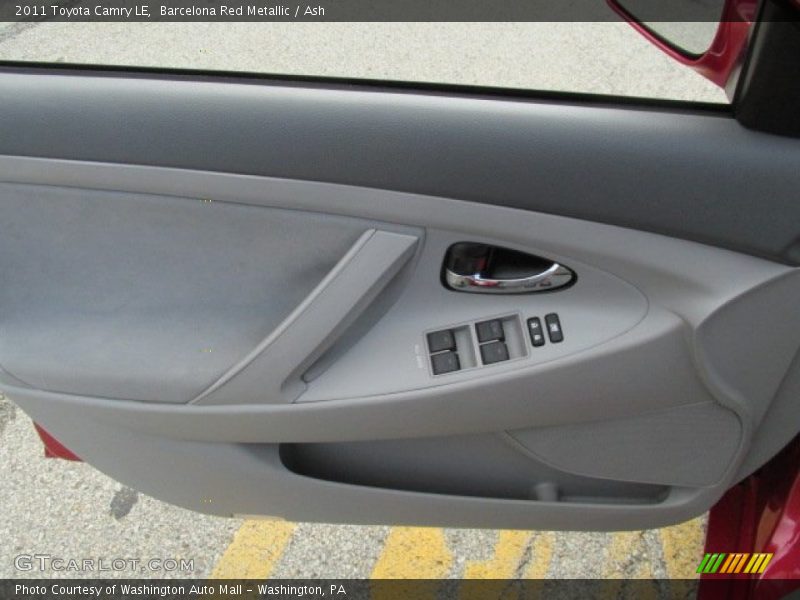 Barcelona Red Metallic / Ash 2011 Toyota Camry LE