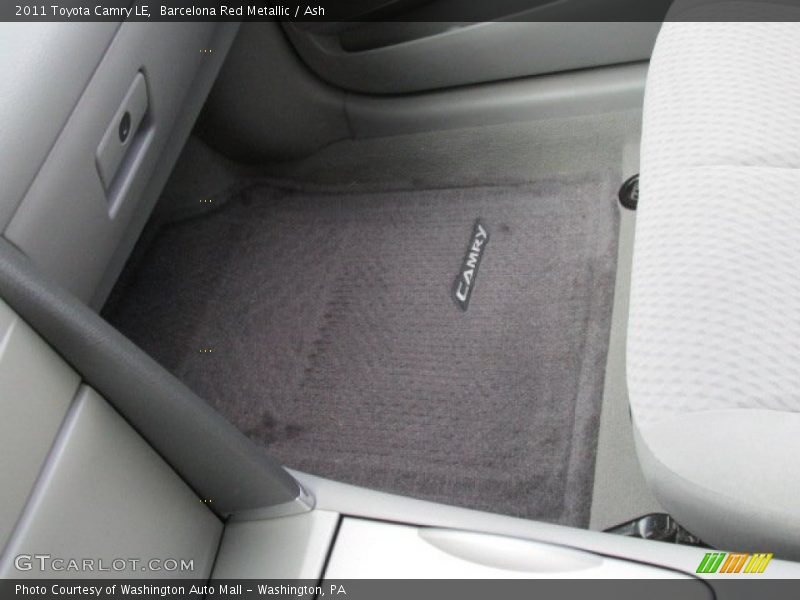 Barcelona Red Metallic / Ash 2011 Toyota Camry LE