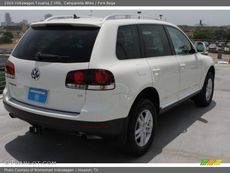 Campanella White / Pure Beige 2009 Volkswagen Touareg 2 VR6
