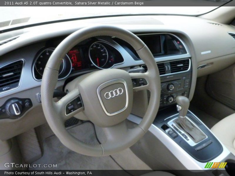 Dashboard of 2011 A5 2.0T quattro Convertible