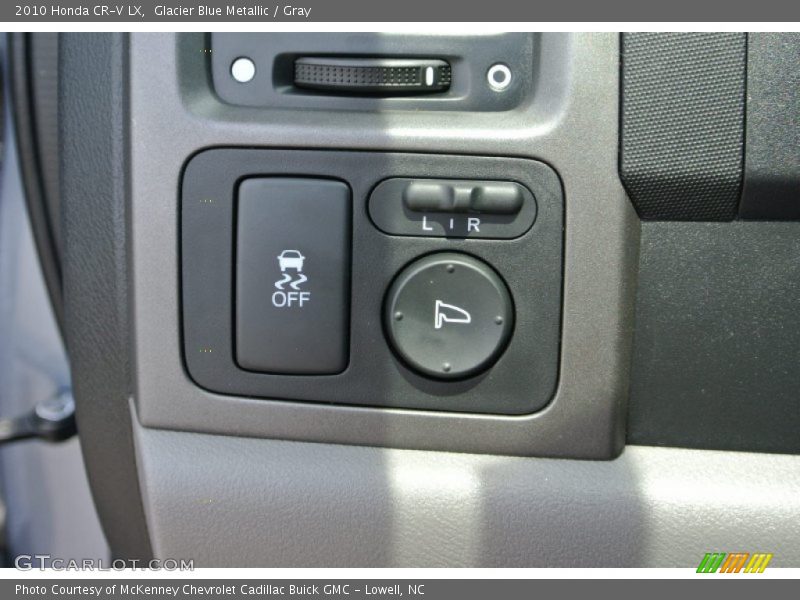 Glacier Blue Metallic / Gray 2010 Honda CR-V LX