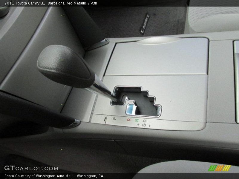 Barcelona Red Metallic / Ash 2011 Toyota Camry LE