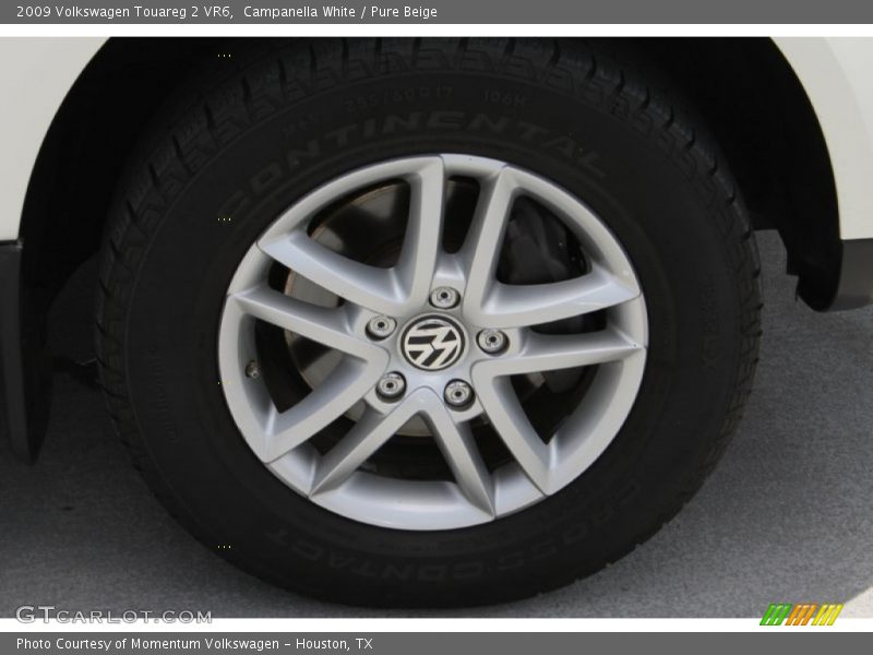Campanella White / Pure Beige 2009 Volkswagen Touareg 2 VR6