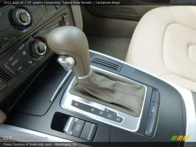  2011 A5 2.0T quattro Convertible 8 Speed Tiptronic Automatic Shifter