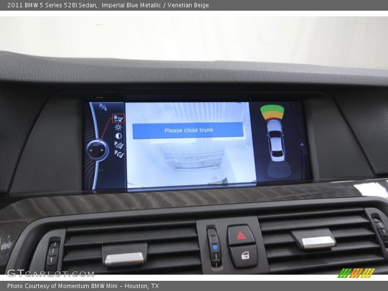 Imperial Blue Metallic / Venetian Beige 2011 BMW 5 Series 528i Sedan