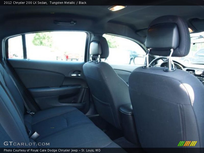 Tungsten Metallic / Black 2012 Chrysler 200 LX Sedan
