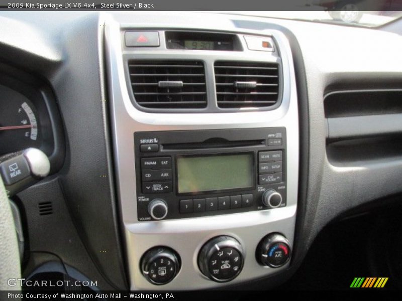 Controls of 2009 Sportage LX V6 4x4