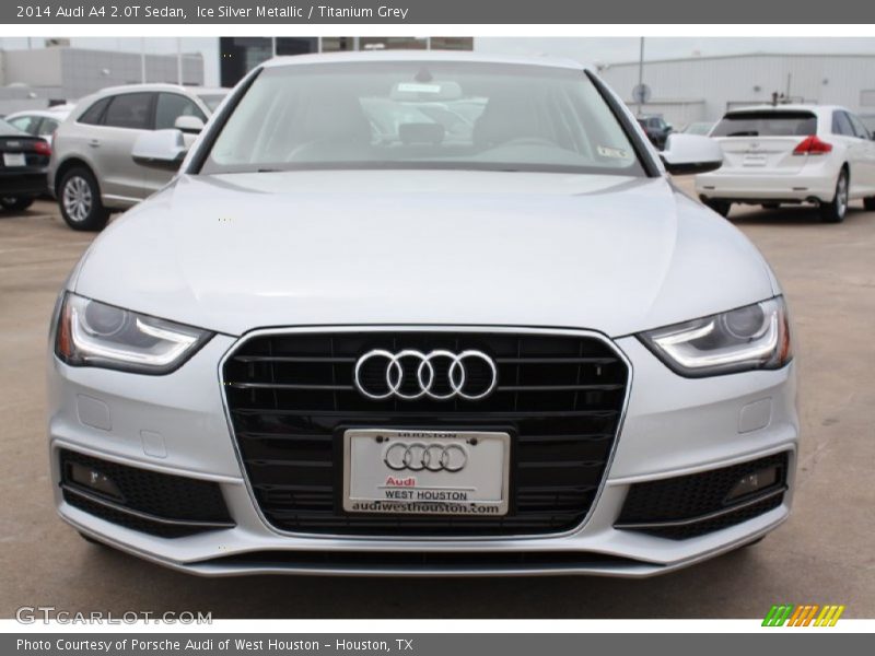 Ice Silver Metallic / Titanium Grey 2014 Audi A4 2.0T Sedan