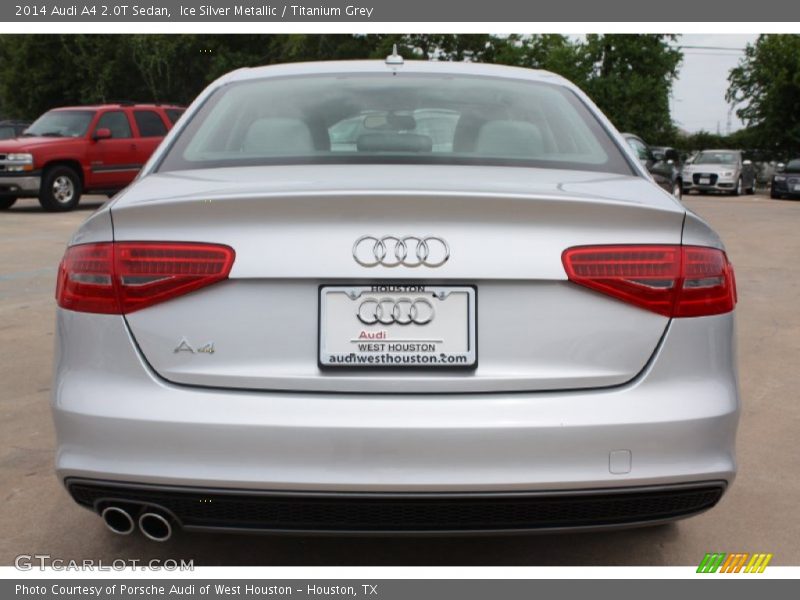 Ice Silver Metallic / Titanium Grey 2014 Audi A4 2.0T Sedan