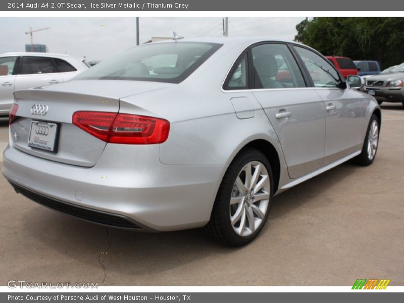 Ice Silver Metallic / Titanium Grey 2014 Audi A4 2.0T Sedan