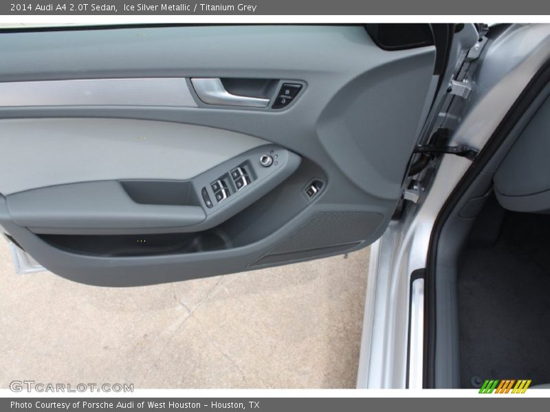 Ice Silver Metallic / Titanium Grey 2014 Audi A4 2.0T Sedan