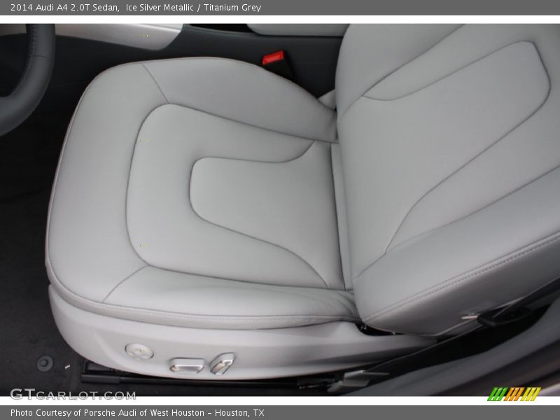 Ice Silver Metallic / Titanium Grey 2014 Audi A4 2.0T Sedan