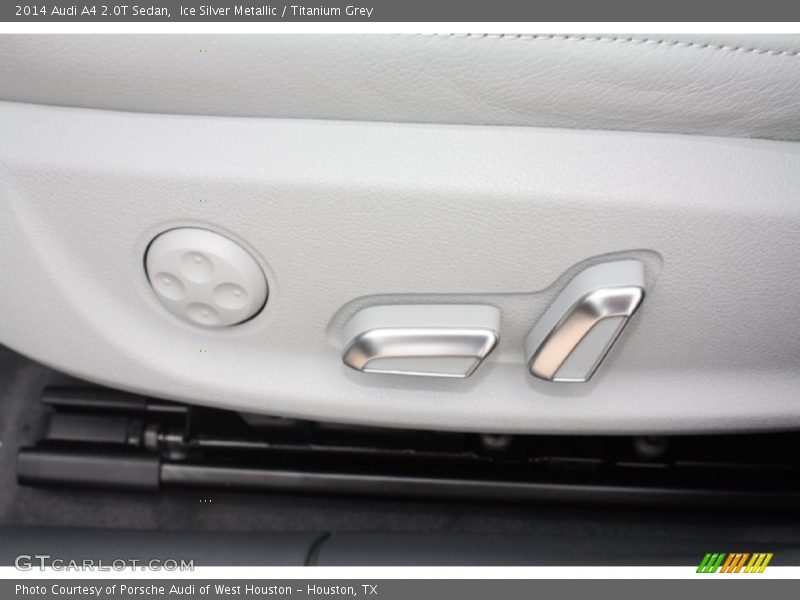 Ice Silver Metallic / Titanium Grey 2014 Audi A4 2.0T Sedan