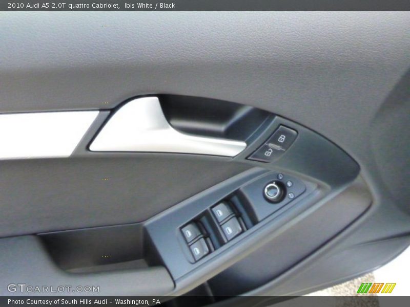 Ibis White / Black 2010 Audi A5 2.0T quattro Cabriolet