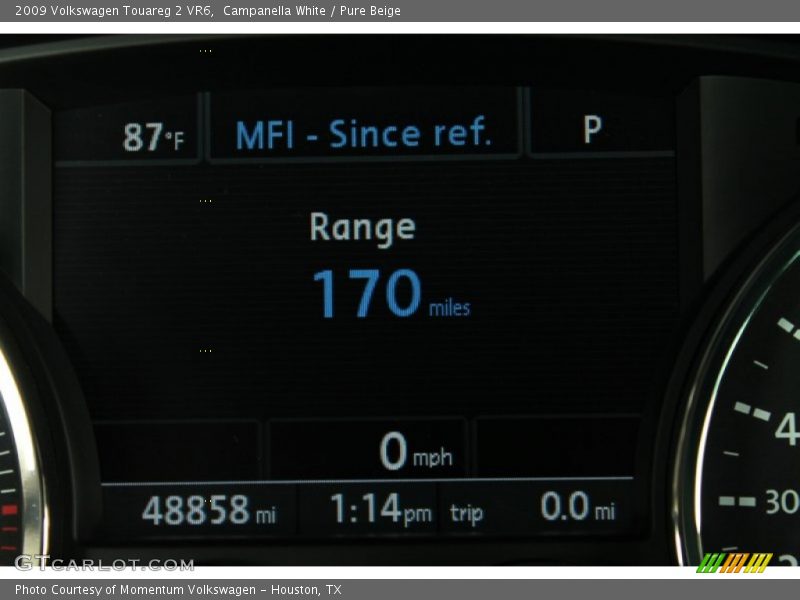 Campanella White / Pure Beige 2009 Volkswagen Touareg 2 VR6