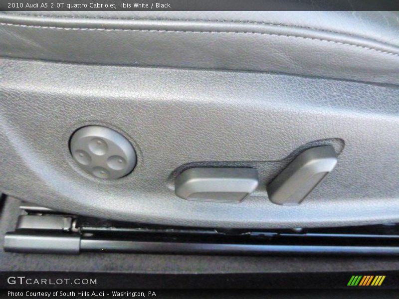Ibis White / Black 2010 Audi A5 2.0T quattro Cabriolet