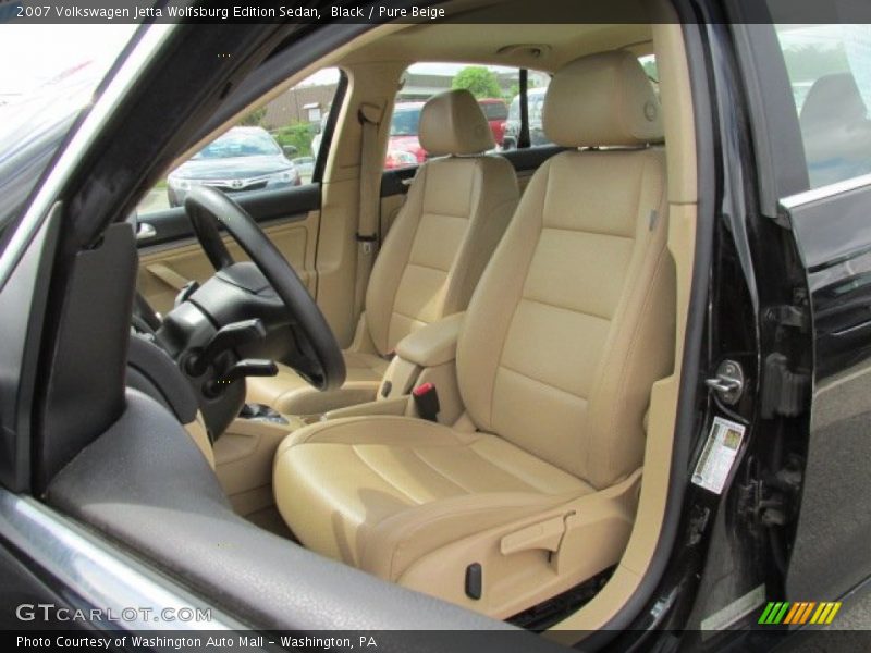 Front Seat of 2007 Jetta Wolfsburg Edition Sedan