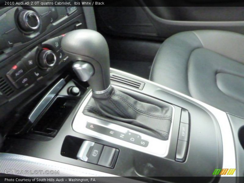  2010 A5 2.0T quattro Cabriolet 6 Speed Tiptronic Automatic Shifter