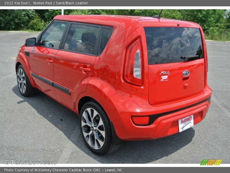 Molten Red / Sand/Black Leather 2012 Kia Soul !