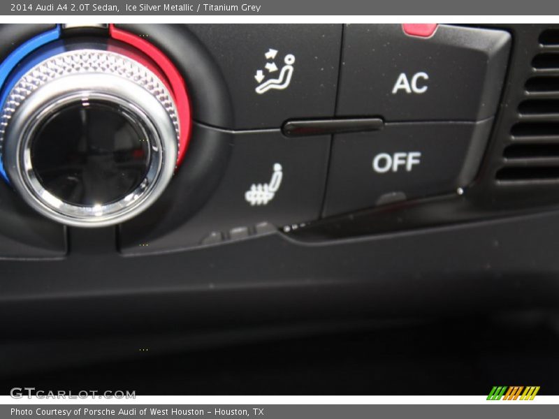 Ice Silver Metallic / Titanium Grey 2014 Audi A4 2.0T Sedan