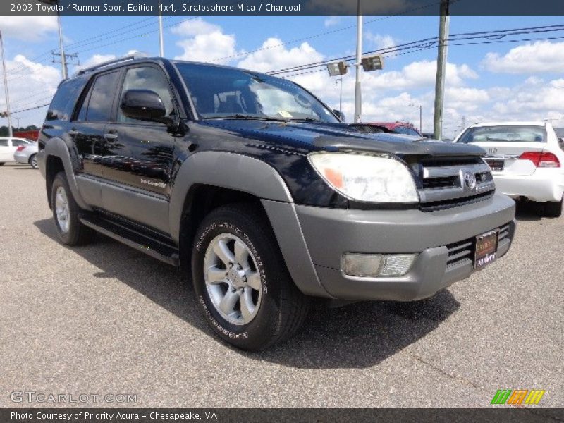 Stratosphere Mica / Charcoal 2003 Toyota 4Runner Sport Edition 4x4