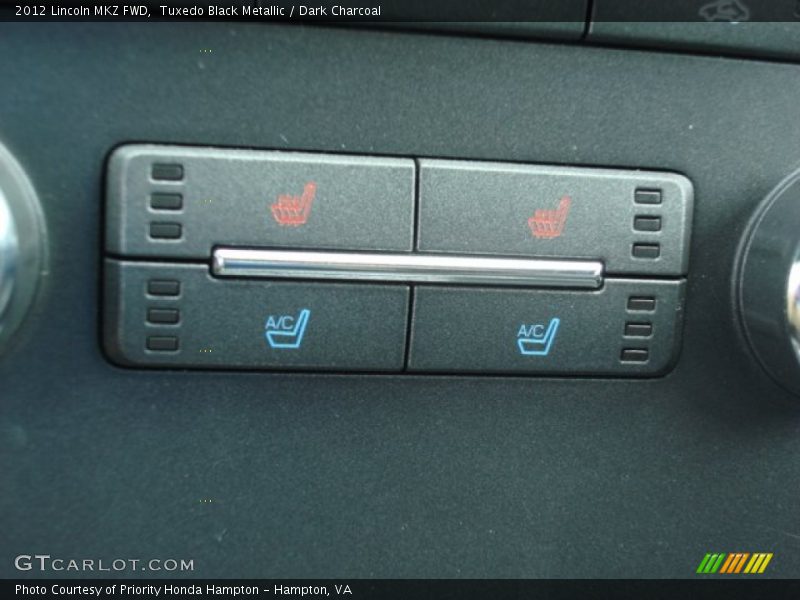 Tuxedo Black Metallic / Dark Charcoal 2012 Lincoln MKZ FWD