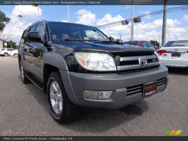 Stratosphere Mica / Charcoal 2003 Toyota 4Runner Sport Edition 4x4