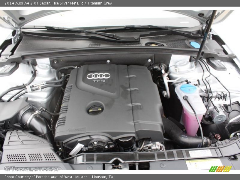  2014 A4 2.0T Sedan Engine - 2.0 Liter Turbocharged FSI DOHC 16-Valve VVT 4 Cylinder