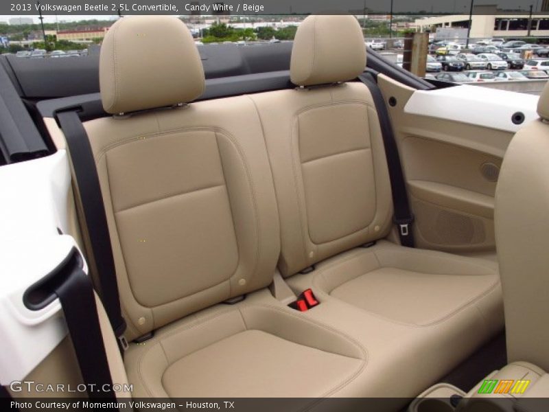 Candy White / Beige 2013 Volkswagen Beetle 2.5L Convertible