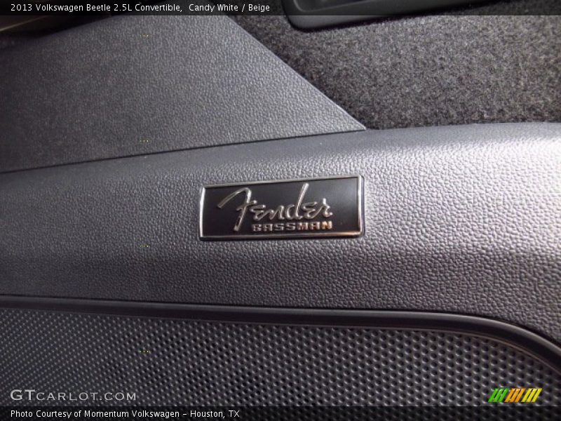 Candy White / Beige 2013 Volkswagen Beetle 2.5L Convertible