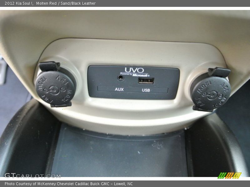 Molten Red / Sand/Black Leather 2012 Kia Soul !