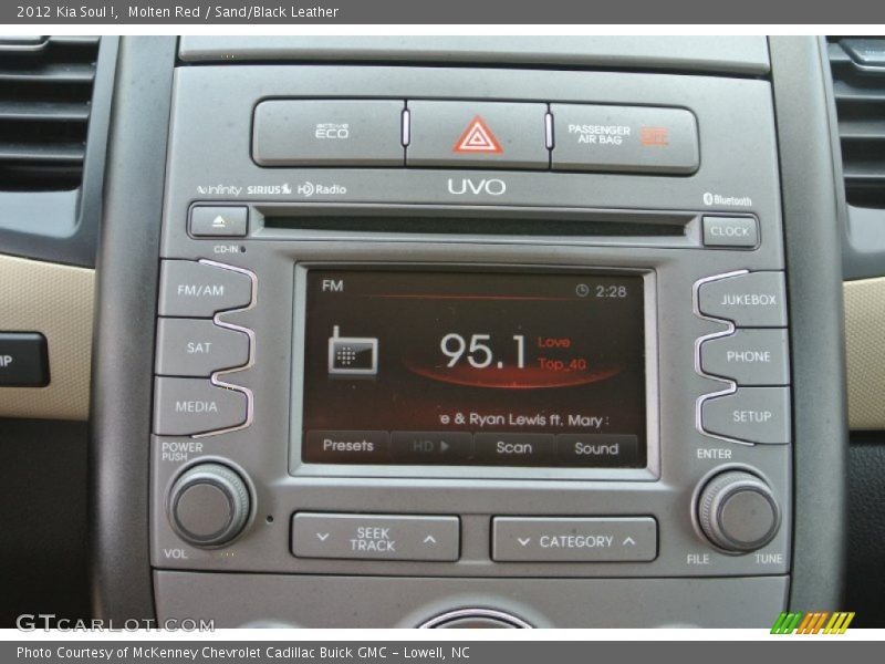 Molten Red / Sand/Black Leather 2012 Kia Soul !