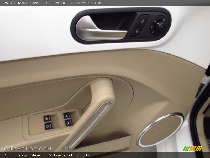 Candy White / Beige 2013 Volkswagen Beetle 2.5L Convertible