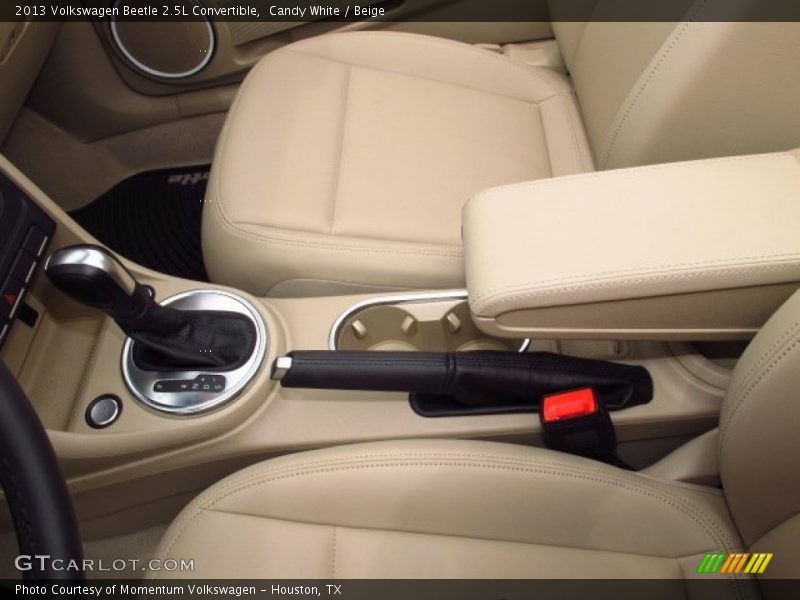 Candy White / Beige 2013 Volkswagen Beetle 2.5L Convertible