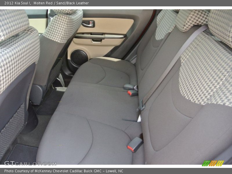 Molten Red / Sand/Black Leather 2012 Kia Soul !
