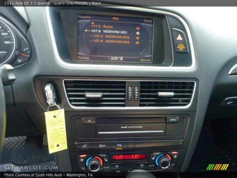 Controls of 2011 Q5 3.2 quattro