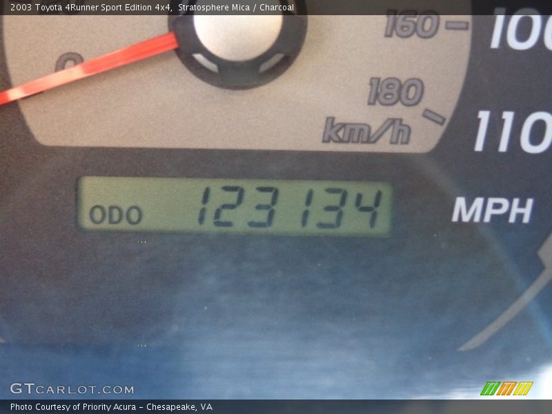 Stratosphere Mica / Charcoal 2003 Toyota 4Runner Sport Edition 4x4