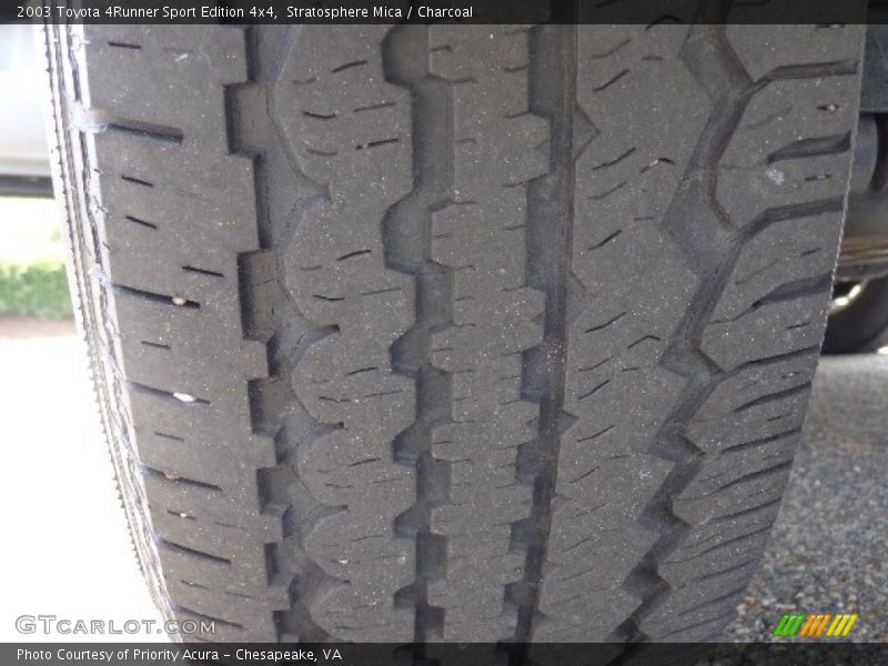 Stratosphere Mica / Charcoal 2003 Toyota 4Runner Sport Edition 4x4
