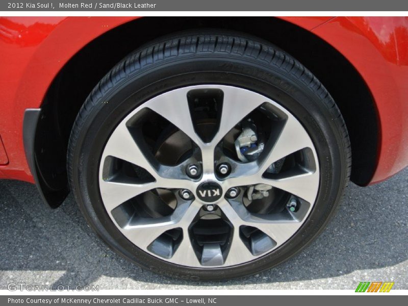 Molten Red / Sand/Black Leather 2012 Kia Soul !