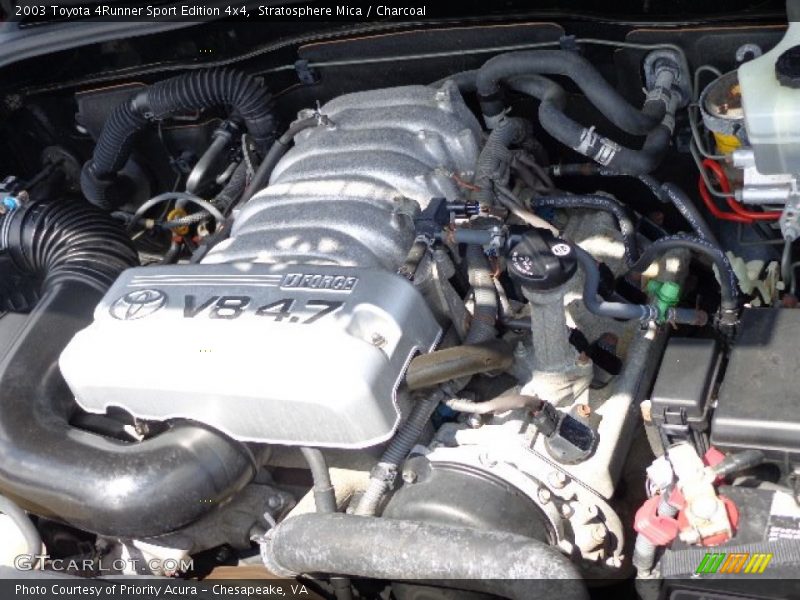 Stratosphere Mica / Charcoal 2003 Toyota 4Runner Sport Edition 4x4