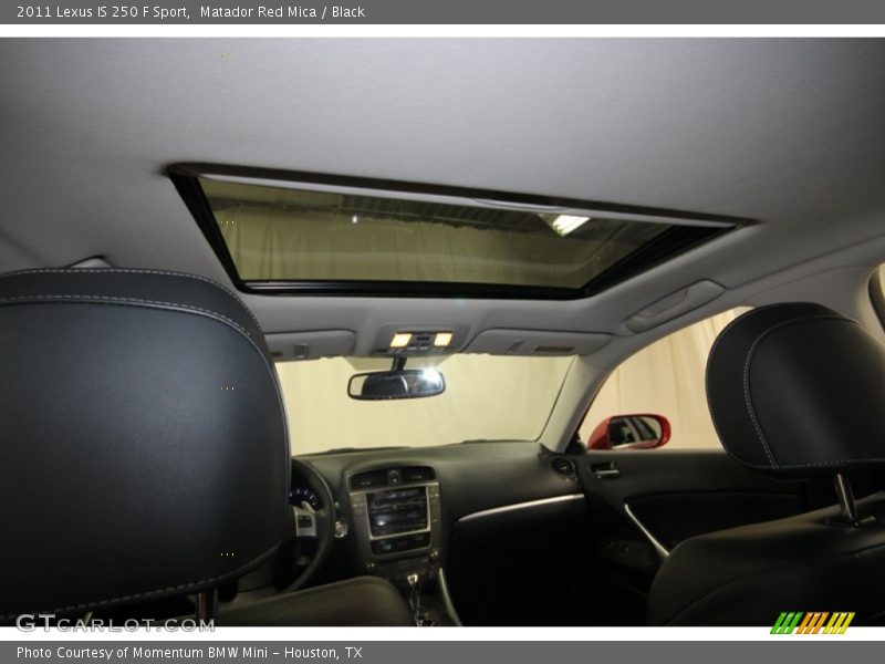 Matador Red Mica / Black 2011 Lexus IS 250 F Sport