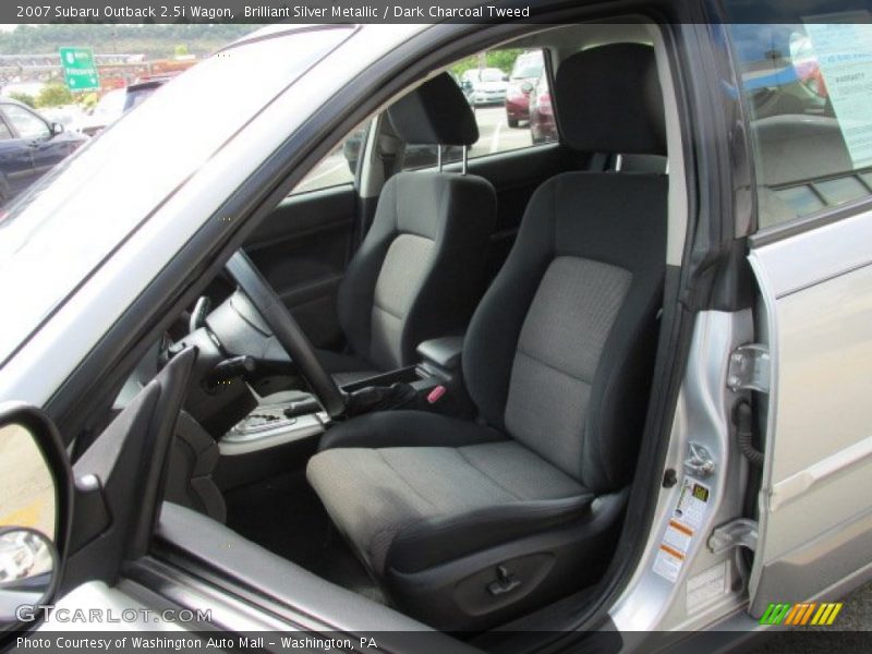 Front Seat of 2007 Outback 2.5i Wagon