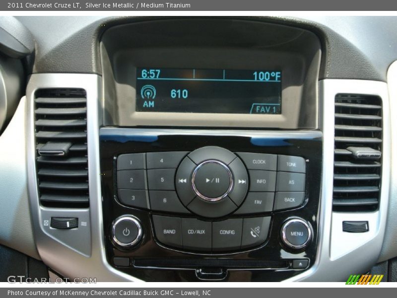 Silver Ice Metallic / Medium Titanium 2011 Chevrolet Cruze LT