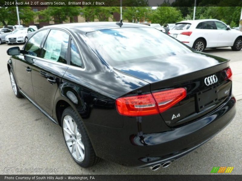 Brilliant Black / Black 2014 Audi A4 2.0T quattro Sedan