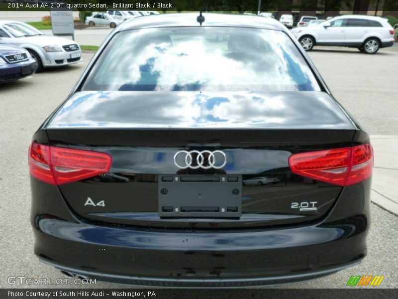 Brilliant Black / Black 2014 Audi A4 2.0T quattro Sedan