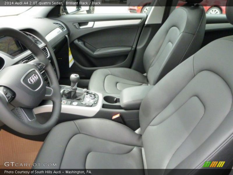 Brilliant Black / Black 2014 Audi A4 2.0T quattro Sedan