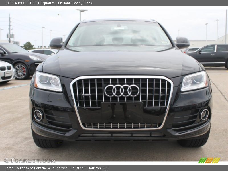 Brilliant Black / Black 2014 Audi Q5 3.0 TDI quattro